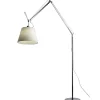 ferm LIVING Stehleuchten-Artemide Stehleuchte Tolomeo Mega 36 cm, Aluminium – Pergament