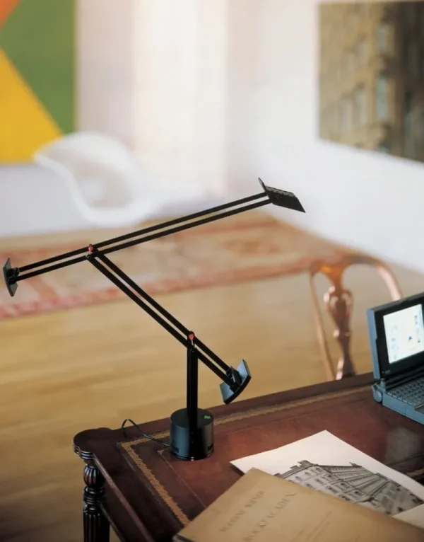 Anglepoise Schreibtischlampen | Tischlampen-Artemide Tischleuchte Tizio Micro