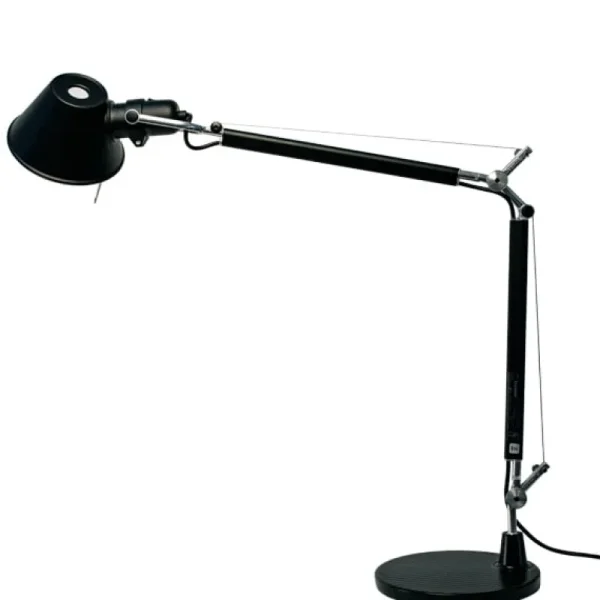 Artemide Bürobeleuchtung | Schreibtischlampen^Tolomeo Mini Tischleuchte, schwarz