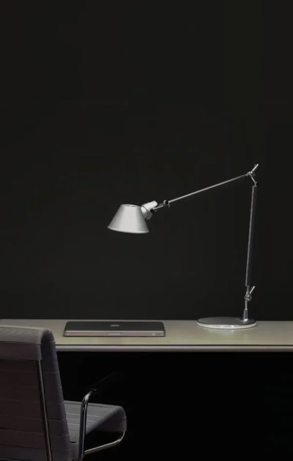 Artemide Bürobeleuchtung | Schreibtischlampen^Tolomeo Tischleuchte, Aluminium