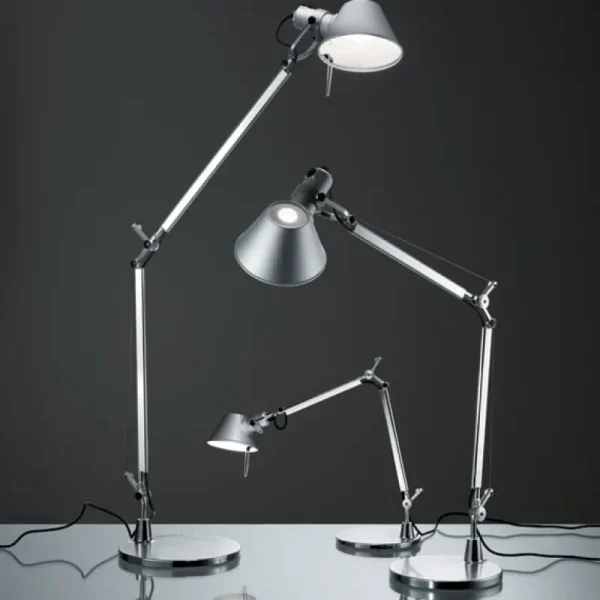 Artemide Bürobeleuchtung | Schreibtischlampen^Tolomeo Tischleuchte, Aluminium