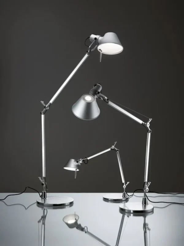 Artemide Bürobeleuchtung | Schreibtischlampen^Tolomeo Tischleuchte, Aluminium