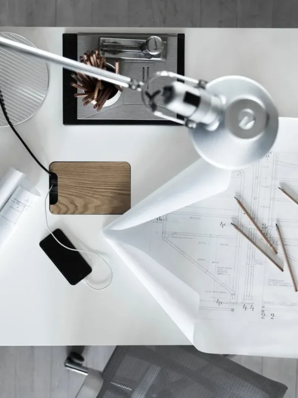 Artemide Bürobeleuchtung | Schreibtischlampen^Tolomeo Tischleuchte, Aluminium