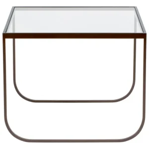 Woud Tische-Asplund Tati Couchtisch, 63,5 cm, hoch, Bronze - Klarglas