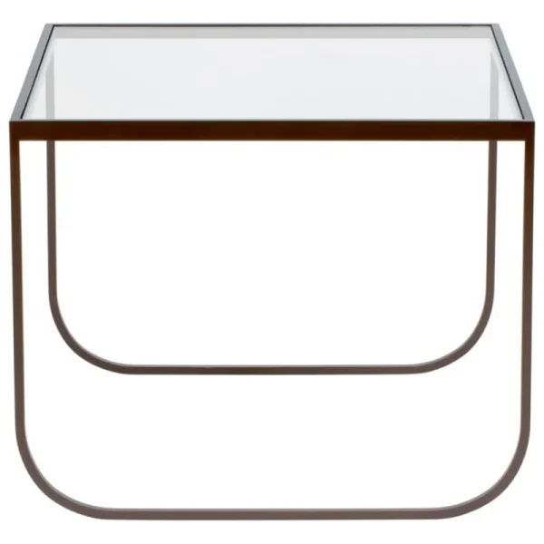 Woud Tische-Asplund Tati Couchtisch, 63,5 cm, hoch, Bronze - Klarglas