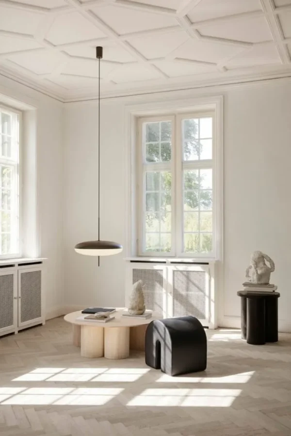 Moooi Deckenleuchten-Astep Modell 2065 Pendelleuchte, Schwarz und Weiß – Schwarz