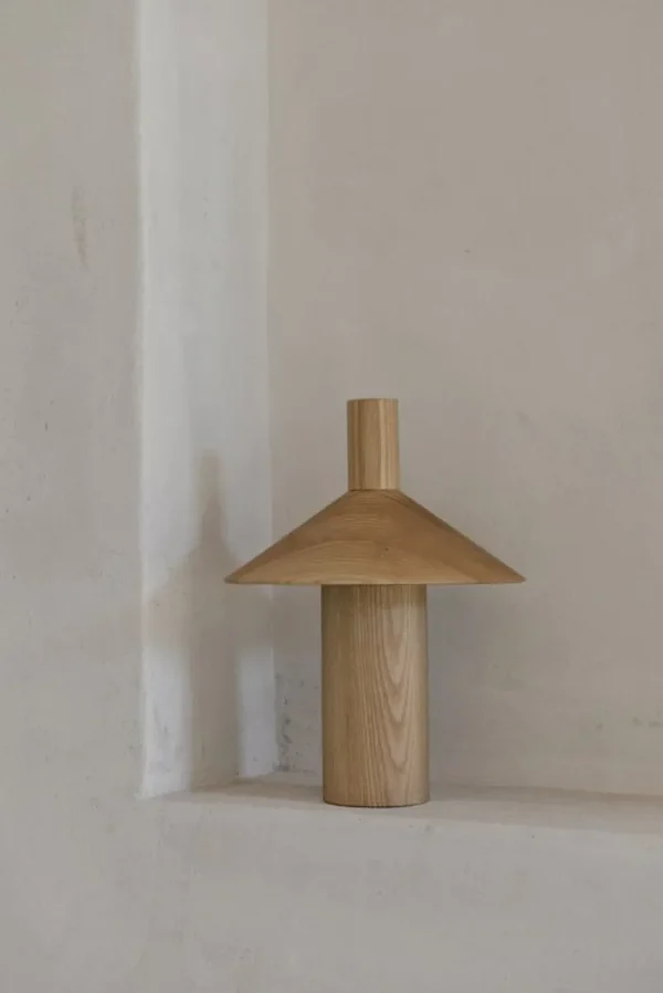 Alessi Tischlampen | Tragbare Lampen-Astep Pepa Leuchte, tragbar, Esche