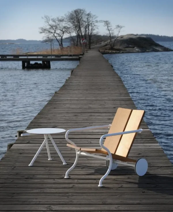 Atelier Sandemar Terrassenmöbel | Tische^Oona Beistelltisch, Weiß
