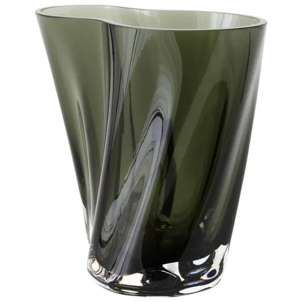 Iittala Vasen-Audo Copenhagen Aer Vase, 19 cm, Rauchgrau