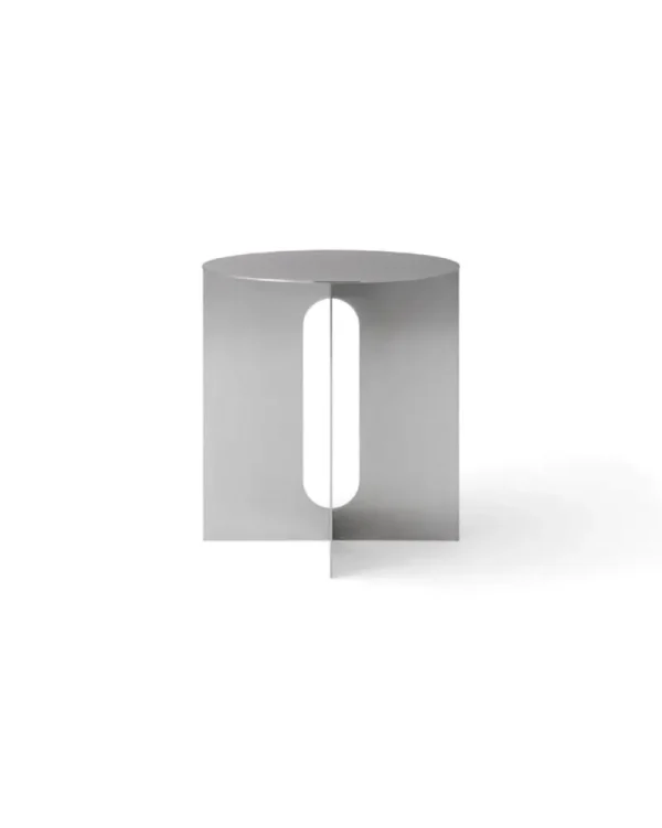 Kartell Tische-Audo Copenhagen Androgyne Beistelltisch, 40 cm, Stahl