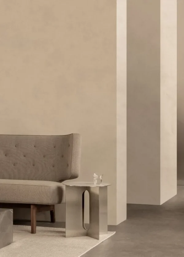Kartell Tische-Audo Copenhagen Androgyne Beistelltisch, 40 cm, Stahl