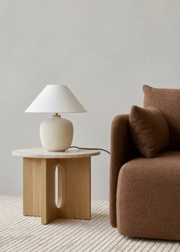 HAY Tische-Audo Copenhagen Androgyne Beistelltisch, 50 cm, Eiche