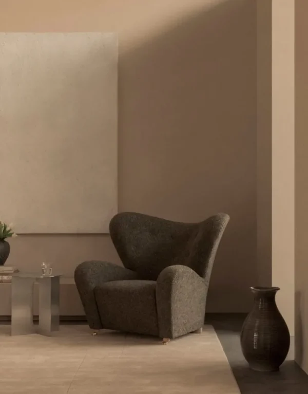 Kartell Tische-Audo Copenhagen Androgyne Beistelltisch, 40 cm, Stahl