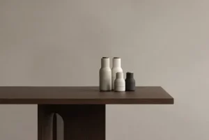 Audo Copenhagen Küchenutensilien^Bottle Grinder, 2 Stück, klein, Asche - Rußschwarz - Buche