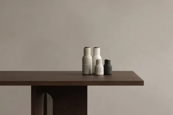 Audo Copenhagen Küchenutensilien^Bottle Grinder, 2 Stück, klein, Asche - Rußschwarz - Buche