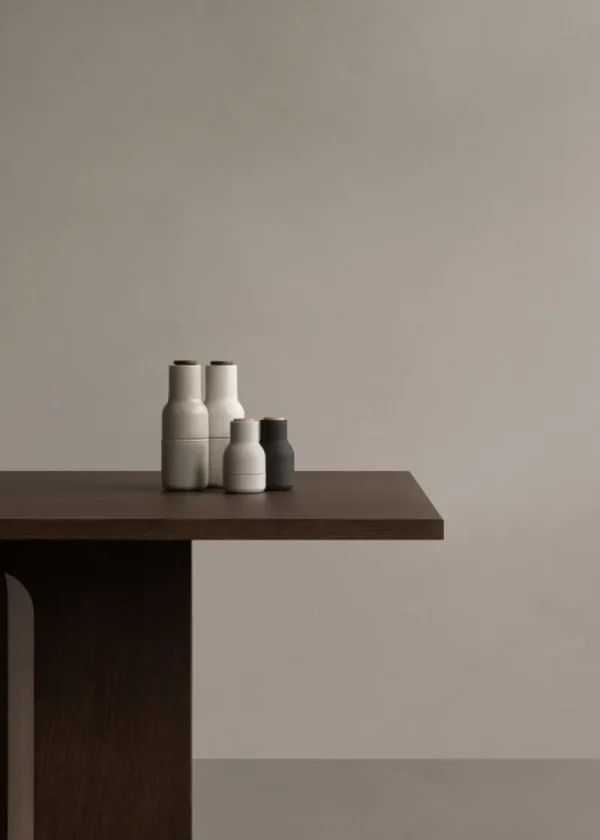 Audo Copenhagen Küchenutensilien^Bottle Grinder, 2 Stück, klein, Asche - Rußschwarz - Buche