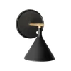 Frandsen Außenleuchten | Wandleuchten-Audo Copenhagen Cast Sconce Wandleuchte mit Diffusor, IP44, schwarz