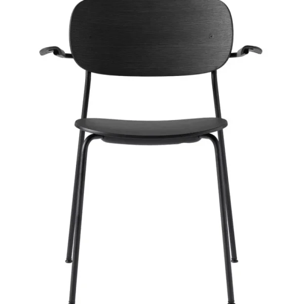 Vitra Sitzgelegenheiten-Audo Copenhagen Co Chair mit Armlehnen, schwarze Eiche