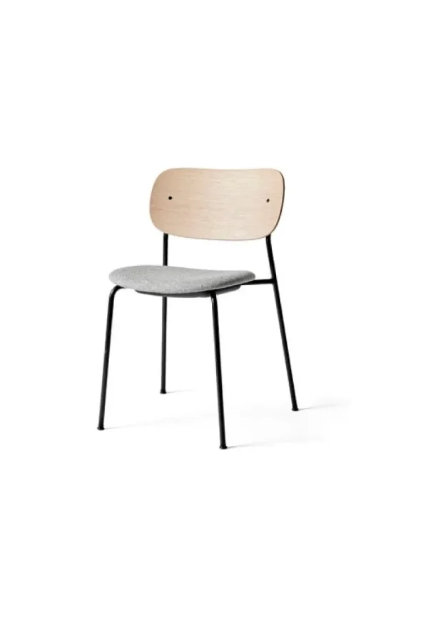 Ariake Sitzgelegenheiten-Audo Copenhagen Co Chair, Eiche/grauer Stoff