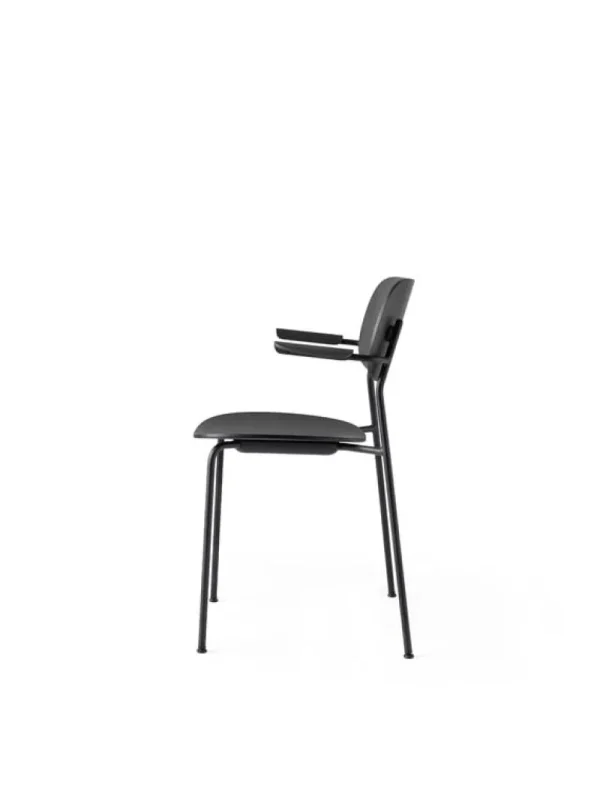 Vitra Sitzgelegenheiten-Audo Copenhagen Co Chair mit Armlehnen, schwarze Eiche