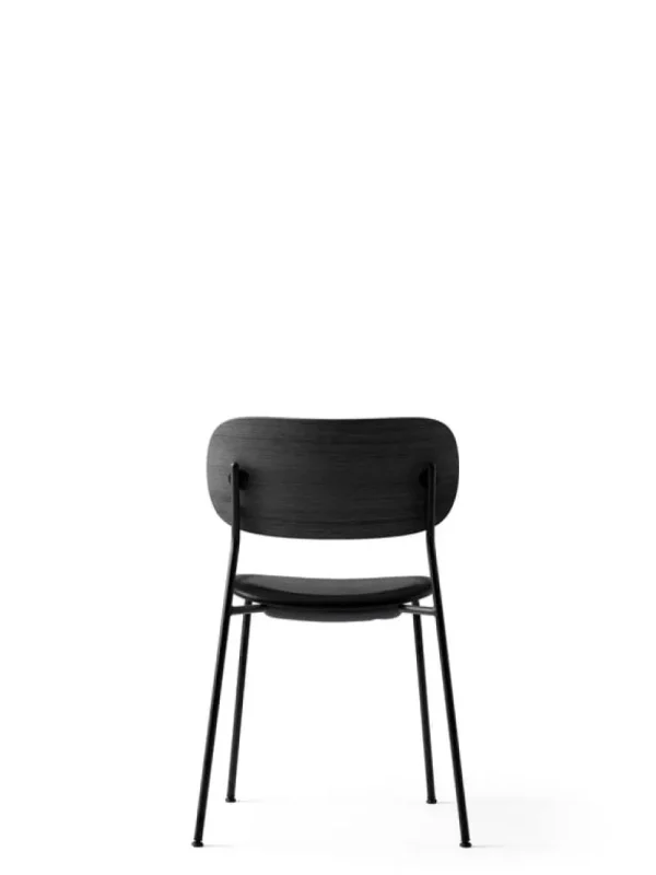 HAY Sitzgelegenheiten-Audo Copenhagen Co Chair, schwarze Eiche/schwarzes Leder