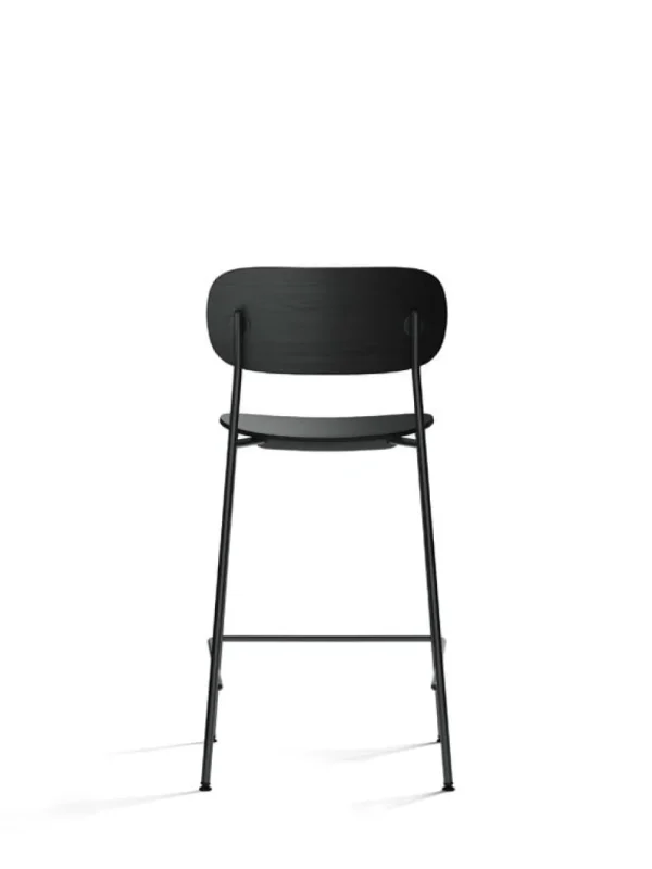 Normann Copenhagen Sitzgelegenheiten-Audo Copenhagen Co Thekenhocker, 65,5 cm, schwarzer Stahl - schwarze Eiche