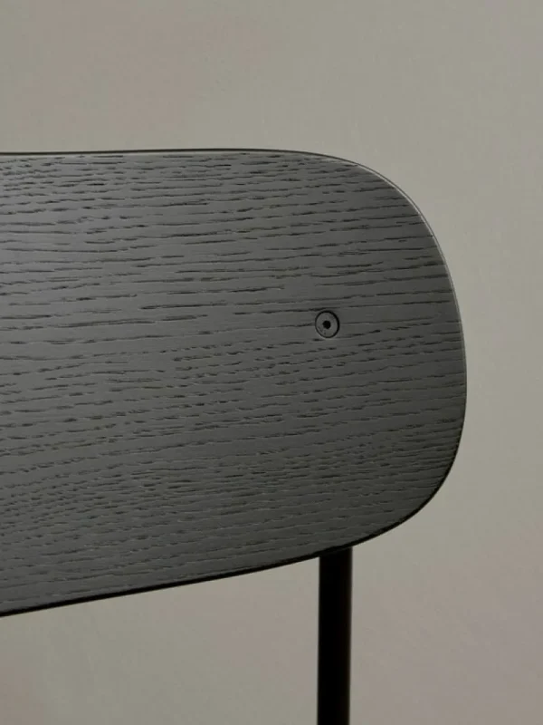 Normann Copenhagen Sitzgelegenheiten-Audo Copenhagen Co Thekenhocker, 65,5 cm, schwarzer Stahl - schwarze Eiche