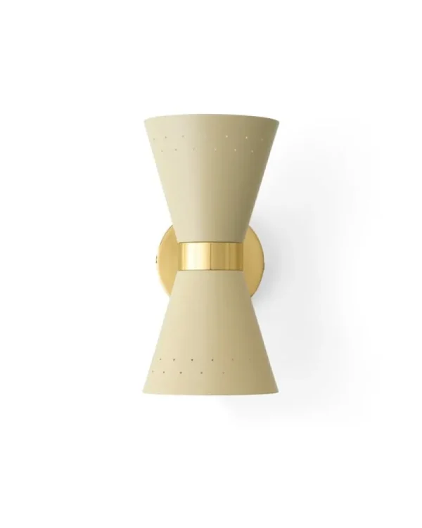 Louis Poulsen Wandleuchten-Audo Copenhagen Collector Wandleuchte, Cremeweiß