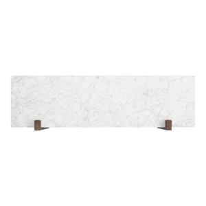 AYTM Regale-Audo Copenhagen Corbel Regal, groß, Eiche dunkel gebeizt - Carrara-Marmor