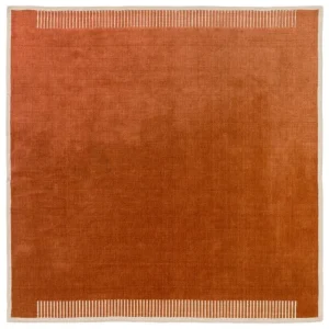 Audo Copenhagen Teppiche Und Läufer^Duomo Teppich, 270 x 270 cm, Terrakotta-Rot