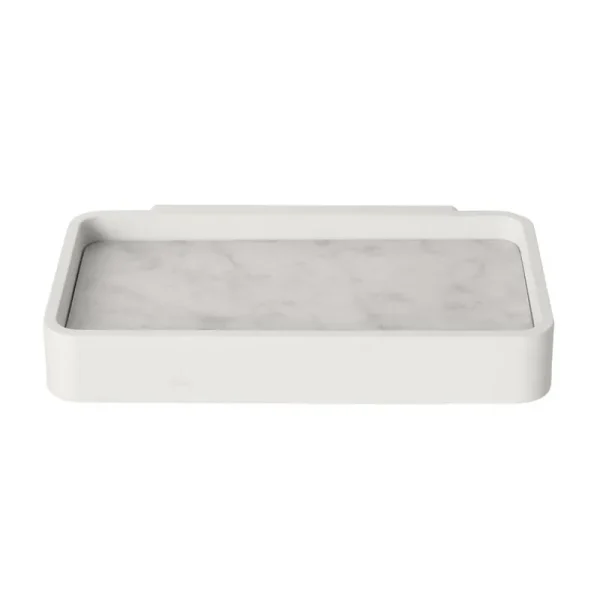 Audo Copenhagen Badezimmeraccessoires^Duschablage, weißer Marmor