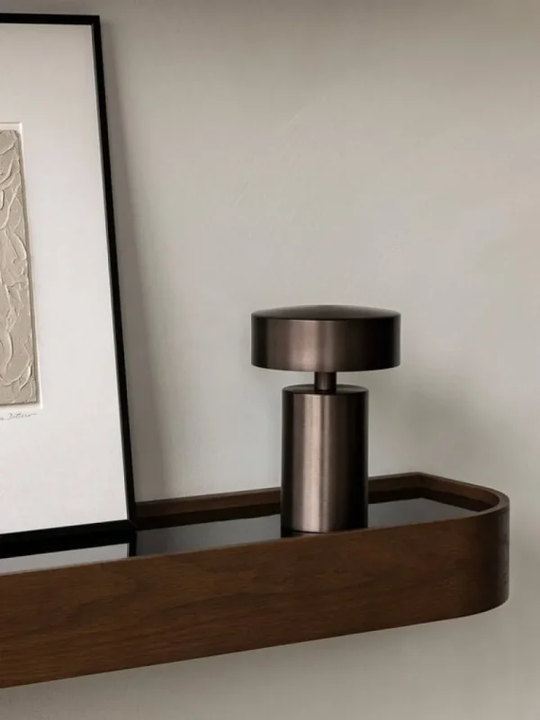 String Furniture Regale-Audo Copenhagen Epoch Regal 150, dunkel gebeizte Eiche - schwarz