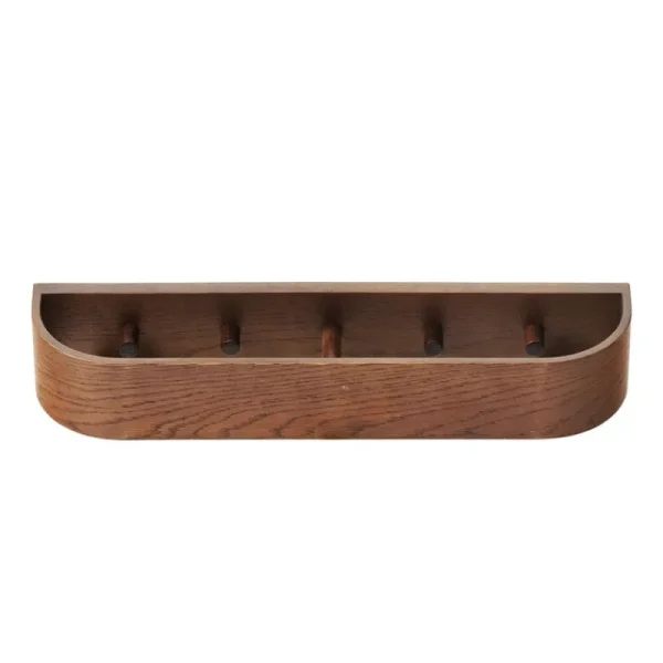Audo Copenhagen Garderoben Und Kleiderbügel^Epoch Wandgarderobe 50, Eiche dunkel gebeizt