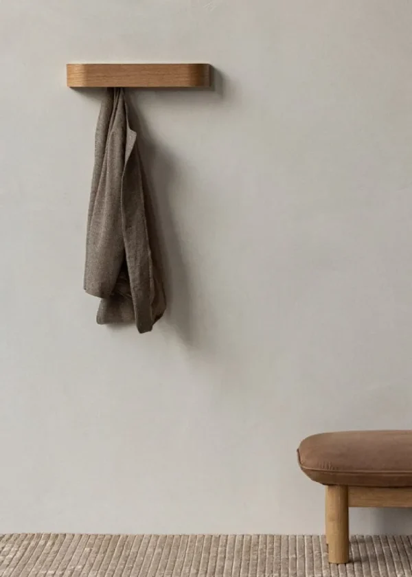 Audo Copenhagen Garderoben Und Kleiderbügel^Epoch Wandgarderobe 50, Eiche