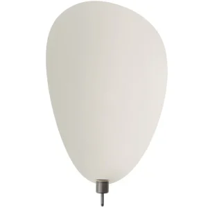 Audo Copenhagen Kerzen Und Kerzenhalter-Flambeau Wandkerzenhalter, 40 cm, brüniertes Messing - Grau