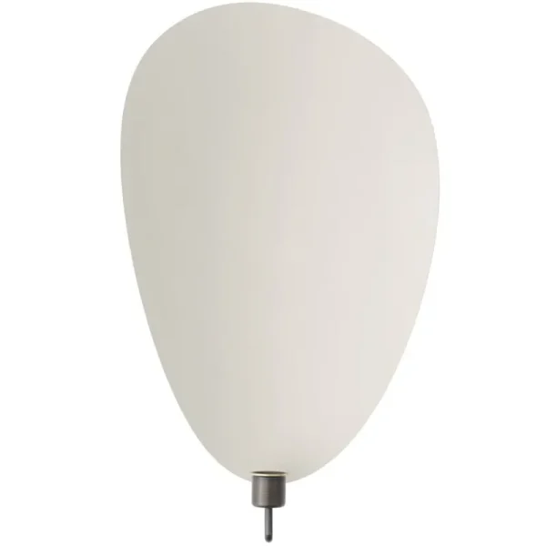 Audo Copenhagen Kerzen Und Kerzenhalter-Flambeau Wandkerzenhalter, 40 cm, brüniertes Messing - Grau