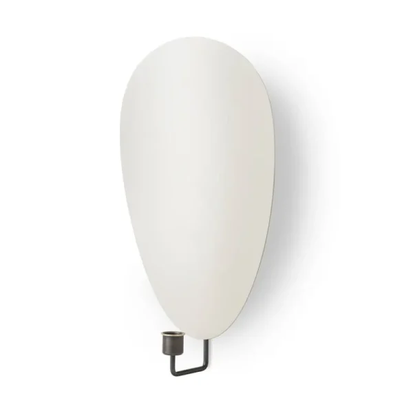Audo Copenhagen Kerzen Und Kerzenhalter-Flambeau Wandkerzenhalter, 40 cm, brüniertes Messing - Grau
