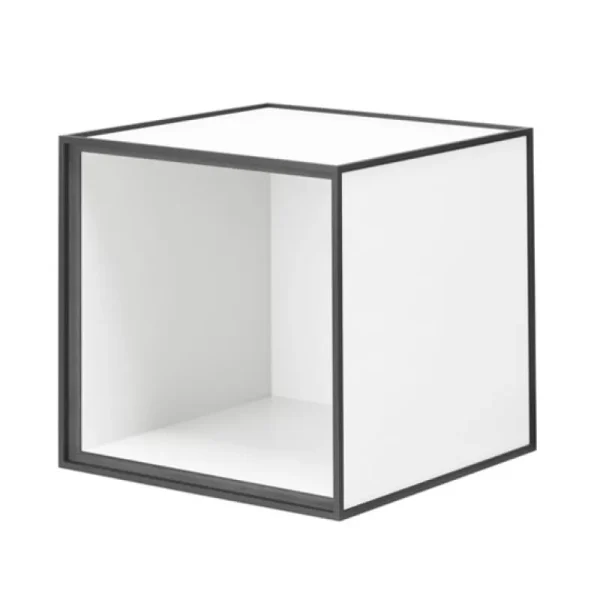 Audo Copenhagen Aufbewahrungsmöbel-Frame 28 Box, weiß