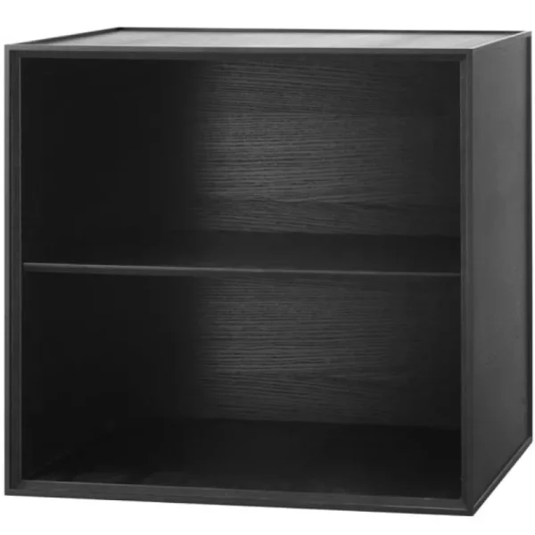 Muuto Aufbewahrungsmöbel-Audo Copenhagen Frame 49 Box, schwarz gebeizte Esche