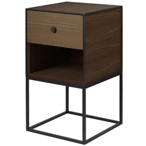 Audo Copenhagen Tische-Frame 35 Sideboard mit 1 Schublade, Eiche geräuchert