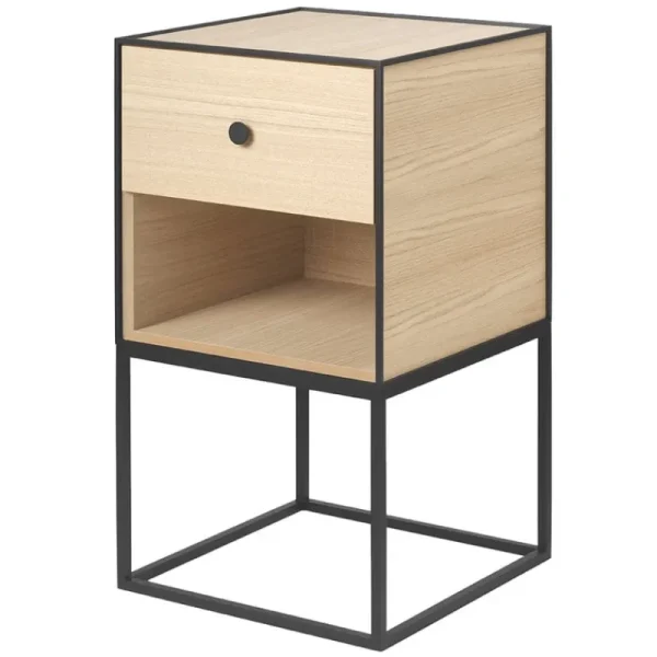 Audo Copenhagen Tische-Frame 35 Sideboard mit 1 Schublade, Eiche