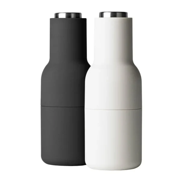 Audo Copenhagen Außenküche | Küchenutensilien^Gewürzmühle, 2 Stück, Asche - rußschwarz - Stahl