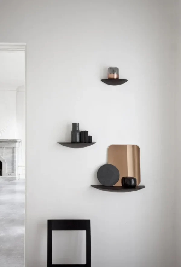 Verso Design Regale-Audo Copenhagen Gridy Fungi Regal, groß, schwarz