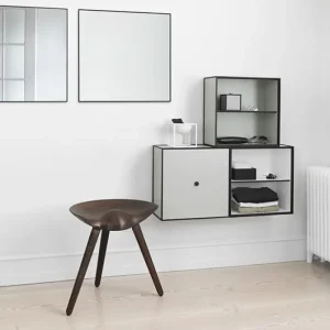 Audo Copenhagen Sitzgelegenheiten-Hocker ML42, 48 cm, Eiche braun geölt
