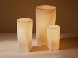 Klong Kerzen Und Kerzenhalter | Tischlampen-Audo Copenhagen Ignus Kerze, flammenlos, 15 cm