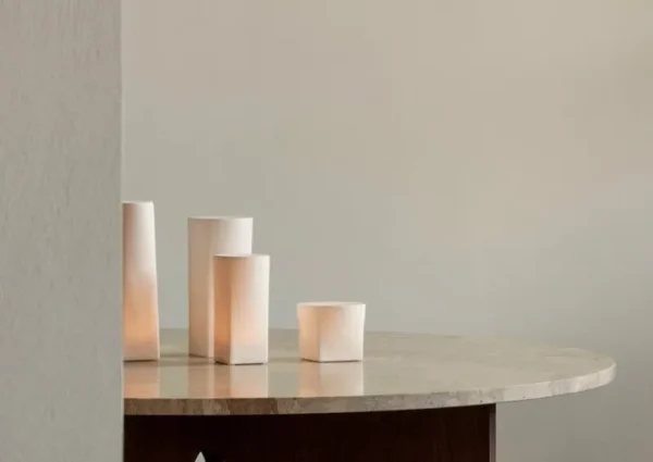 Klong Kerzen Und Kerzenhalter | Tischlampen-Audo Copenhagen Ignus Kerze, flammenlos, 15 cm
