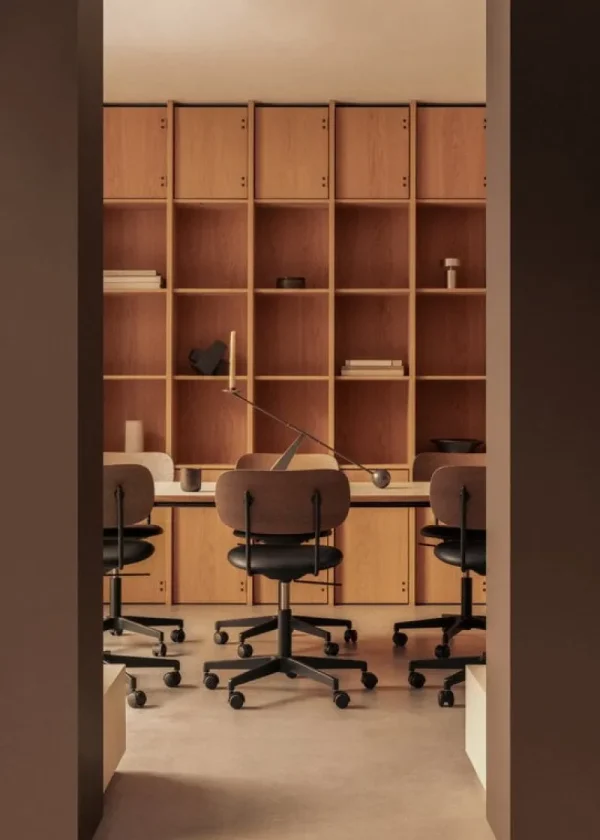 Iittala Kerzen Und Kerzenhalter-Audo Copenhagen Interconnect Kerzenhalter, bronziertes Messing