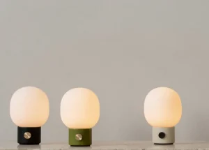 Audo Copenhagen Tischlampen | Tragbare Lampen-JWDA Portable Tischleuchte, Schwarz