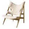 Sibast Sitzgelegenheiten-Audo Copenhagen Knitting Stuhl, Eiche – Schafsfell Nature