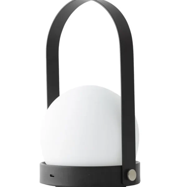 Hem Tischlampen | Tragbare Lampen-Audo Copenhagen LED-Tischleuchte Carrie, schwarz